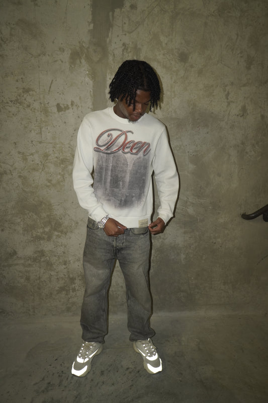 White 'Serenity' Full Sleeve Thermal